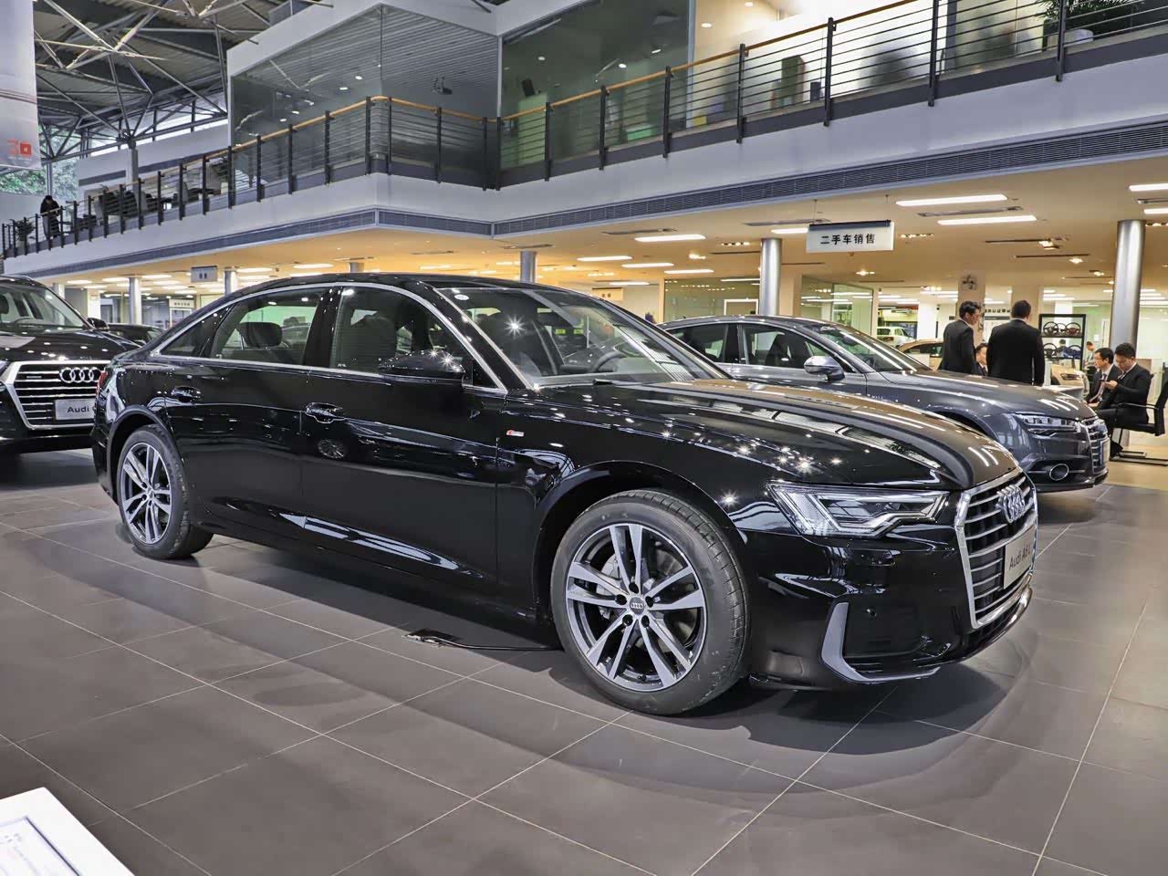 【图】黑色的a6l还是主流颜色,看得更顺眼._奥迪a6l论坛_汽车之家论坛