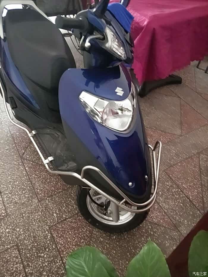 提车了铃木天玉125有图