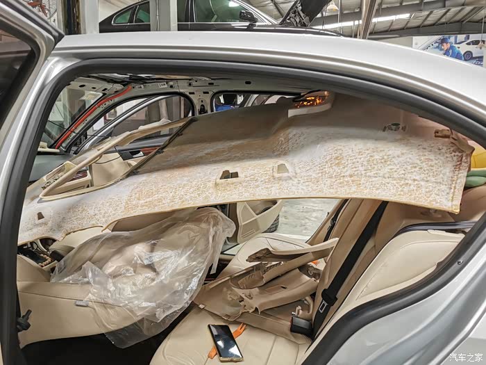 九年老朗逸新发小毛病,更换顶棚布,焕新再出发_朗逸论坛_汽车之家论坛