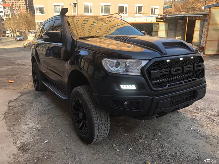 今天把撼路者改装成黑武士风格_车服务_汽车之家