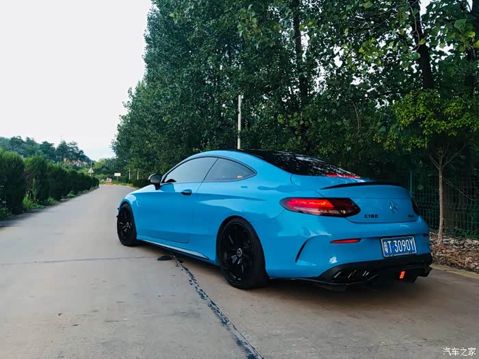 【图】新c200 coupe 4matic 帅气的存在,附改装过程_奔驰c级论坛_汽车