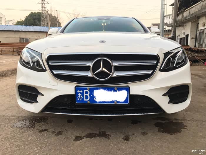 【图】我帮姐姐写人生第一辆车提车作业_奔驰e级论坛_汽车之家论坛