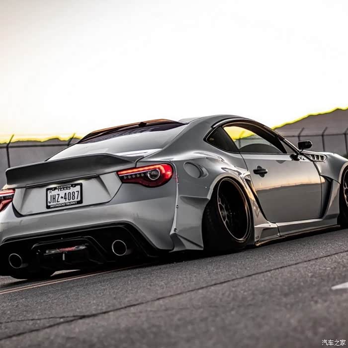 案例丰田86气动宽体改装!