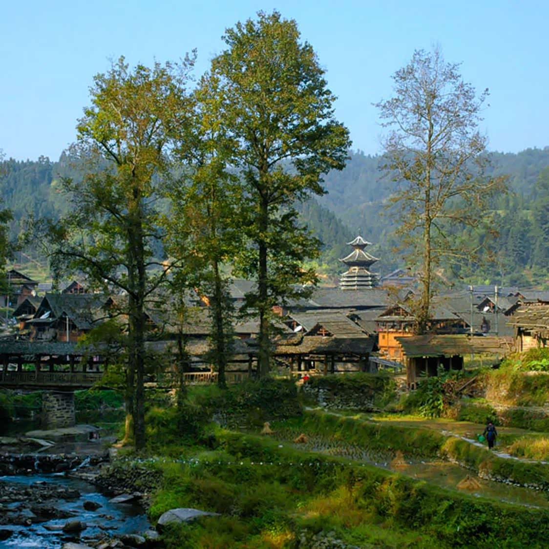 原汁原味原生态的增冲侗寨令人神往