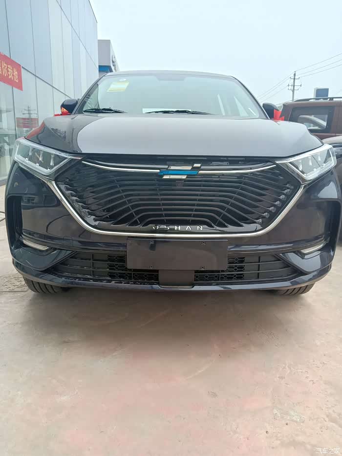 爱车交车啦长安欧尚x7星空蓝