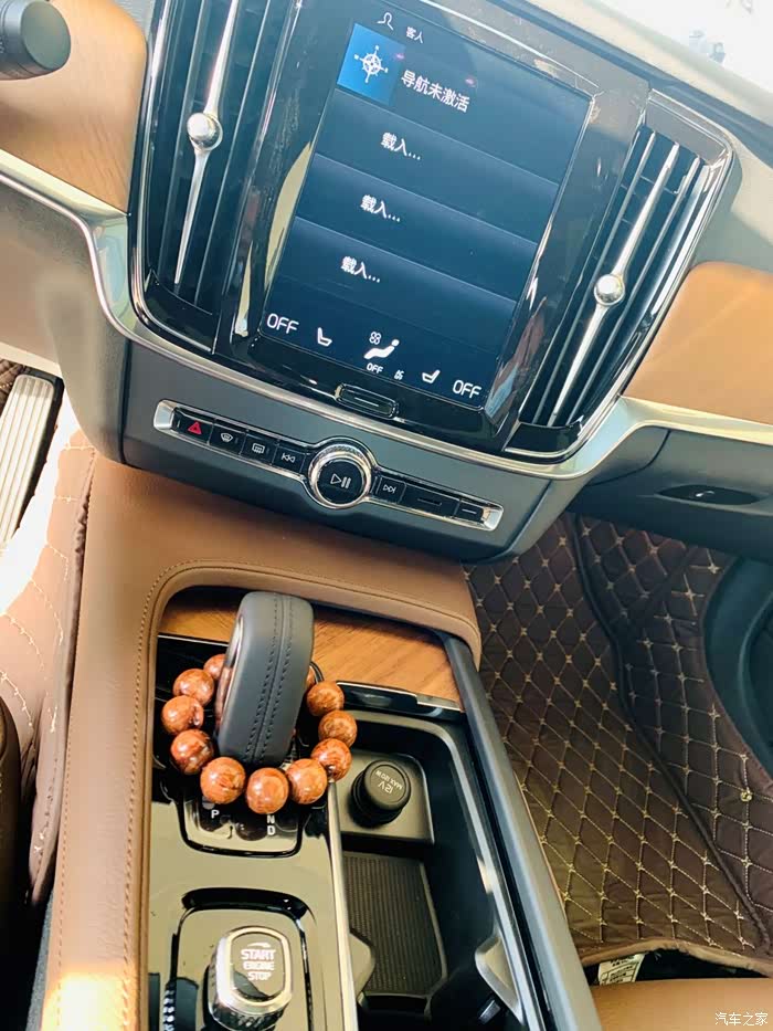 新款s90提车内饰篇分享