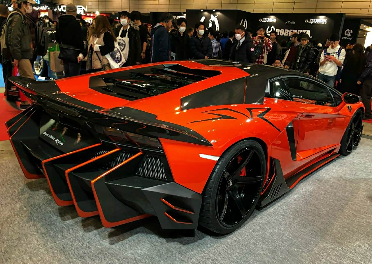 超级霸气狂牛改装兰博基尼