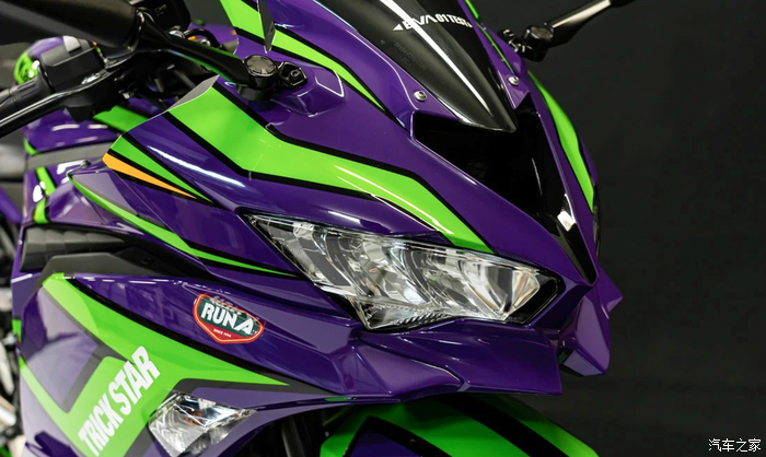 【图】eva racing "初号机" x trick star zx-25r se 限定版发布_摩托