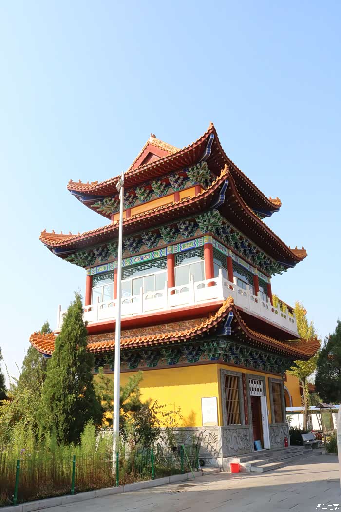 石家庄长安车友会长安车友到访山西盂县永清寺