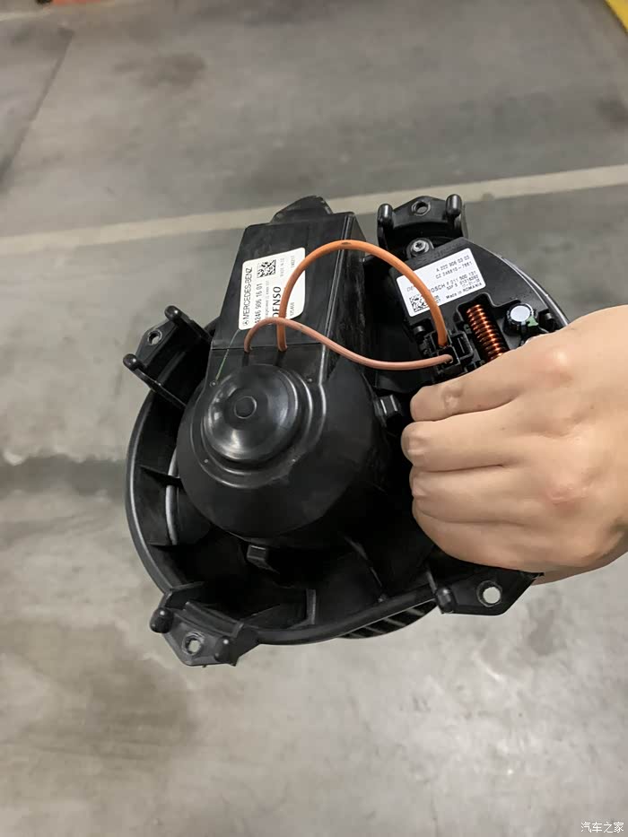 【图】空调鼓风机异响解决记_奔驰b级论坛_汽车之家论坛