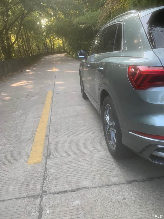 【图】时隔10年,再次选择奥迪(22款40 tfsi 鳄鱼绿 提车)_奥迪q3论坛