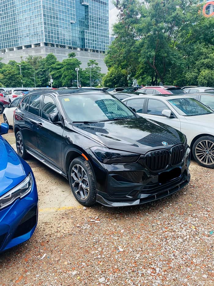 【图】刚改的黑武士,帅爆_宝马x1论坛_汽车之家论坛