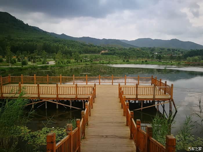 河北行承德围场县钓鱼台湿地公园