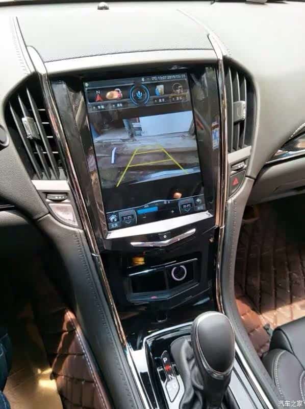 凯迪拉克atsl大屏导航展示作业