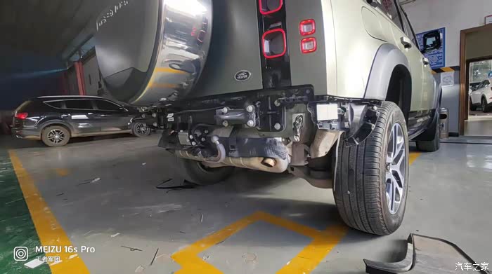 新款卫士电动拖车钩