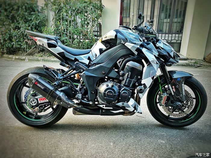 川崎z1000改装作业