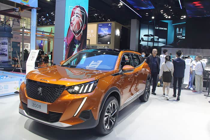 2021广州车展广州车展参观东风标致2008