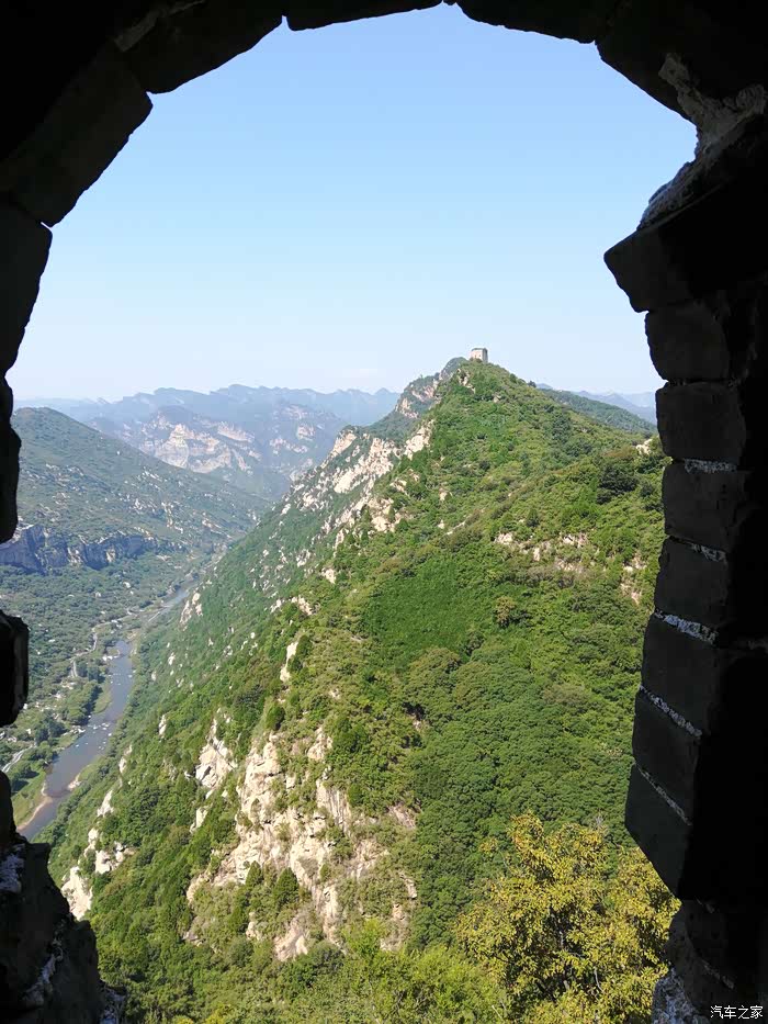 自驾鹿皮关长城