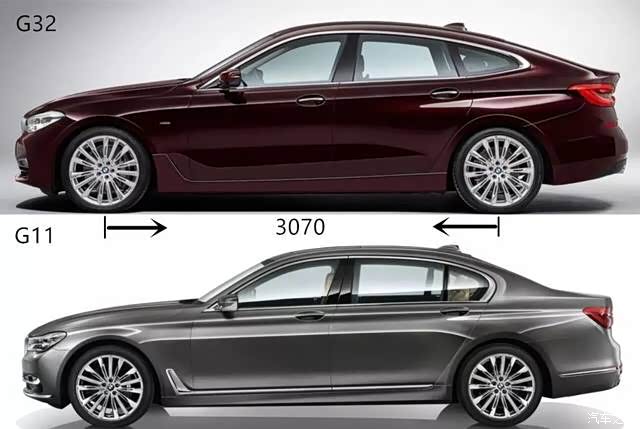 标轴7系底盘 轴距跟标轴的7系一样都是3070