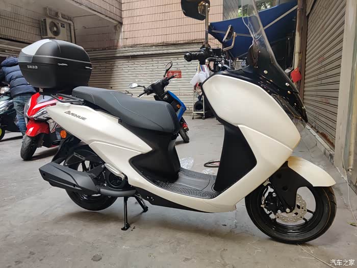 雅马哈巡鹰125胖头鱼提车