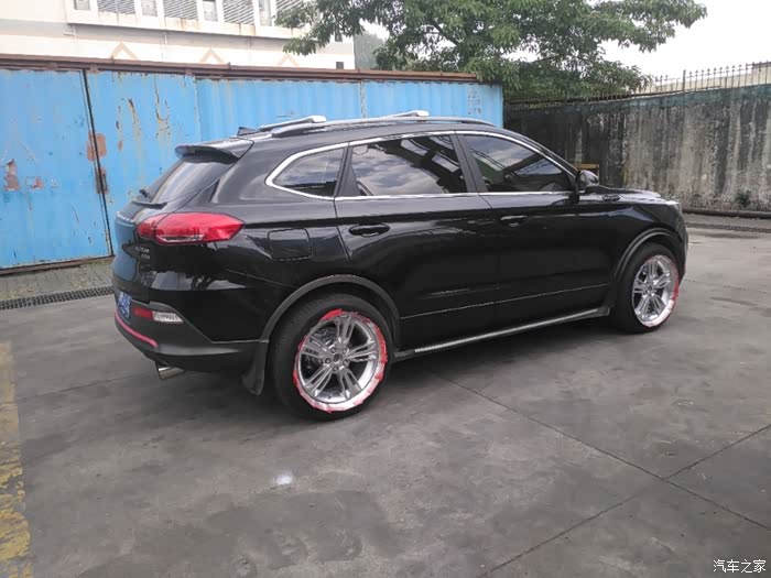 猎豹cs10g轮毂改色