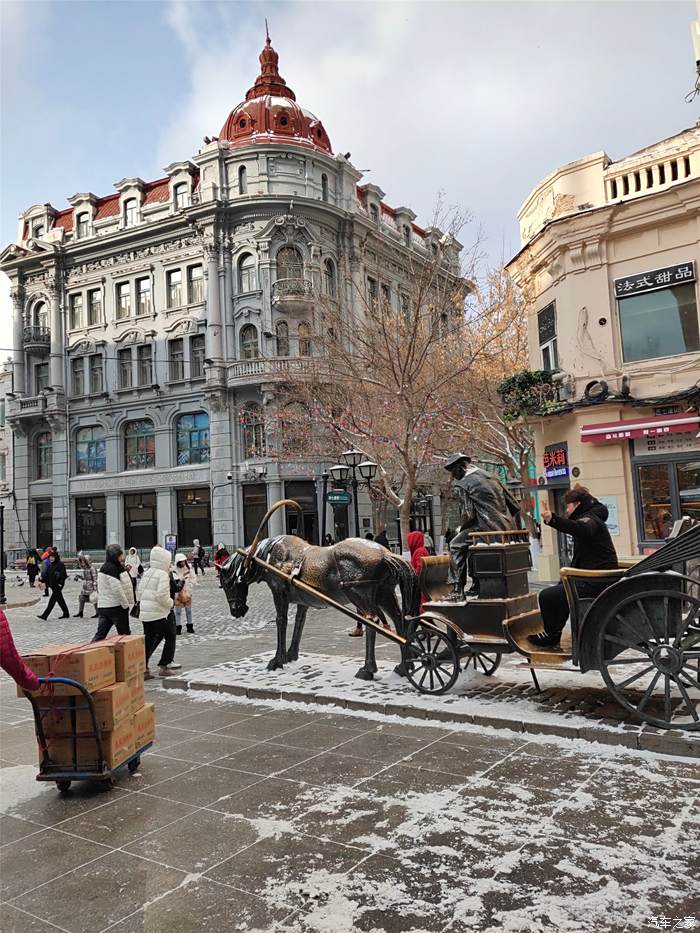 愛車作業大徵集中央大街的雪景與眾不同飄飄灑灑很值得懷念