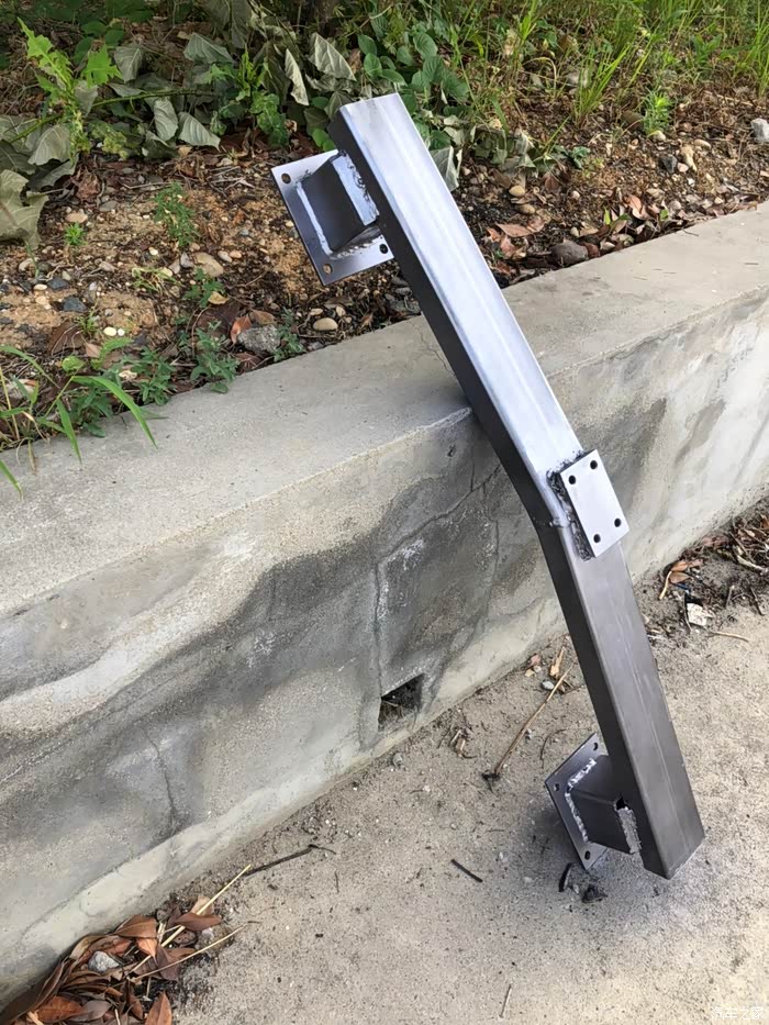 福特锐际改装拖车后杠