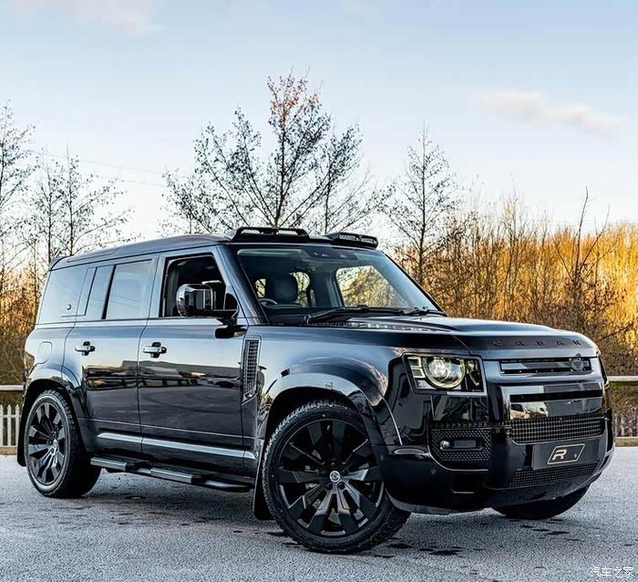 urbanx路虎卫士黑化改装帅就完事了