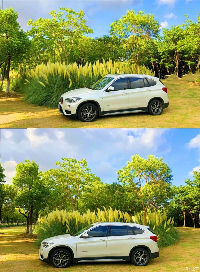 【图】bmw x1 提前过秋天_宝马x1论坛_汽车之家论坛