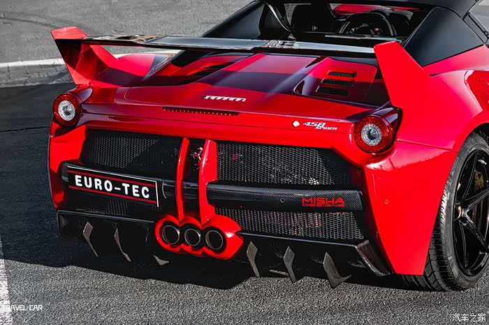 威严魁梧】misha designs ferrari 458 spider_法拉利论坛_汽车之家