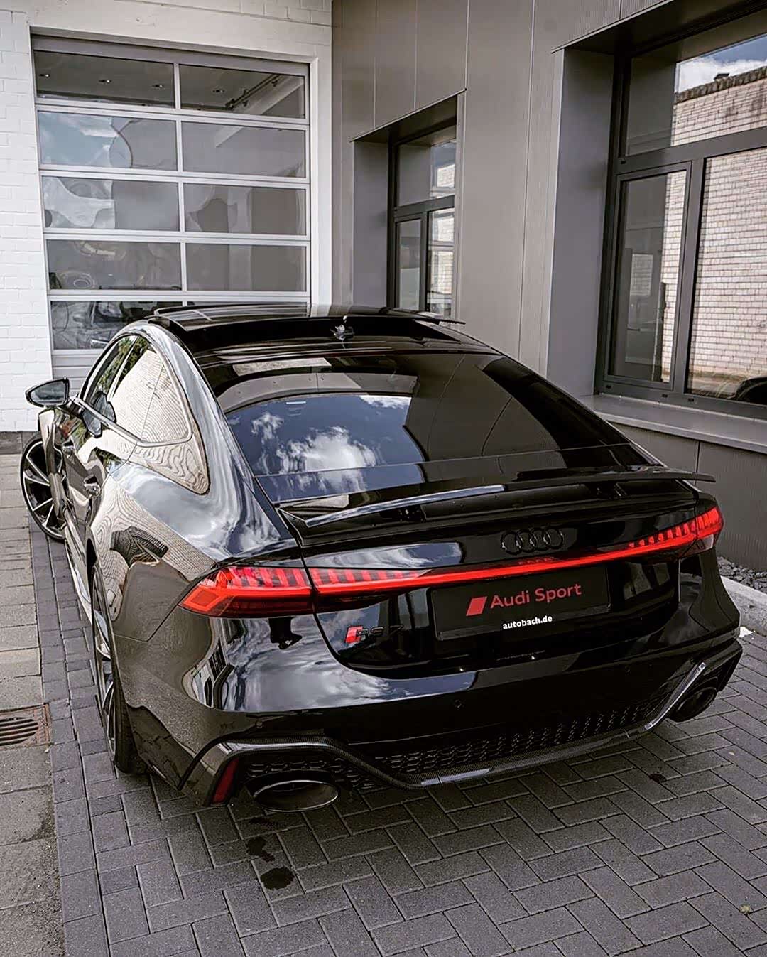 audi rs7 sportback颜值帅爆了