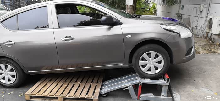 【图】焊个坡道换机油_机油论坛_汽车之家论坛