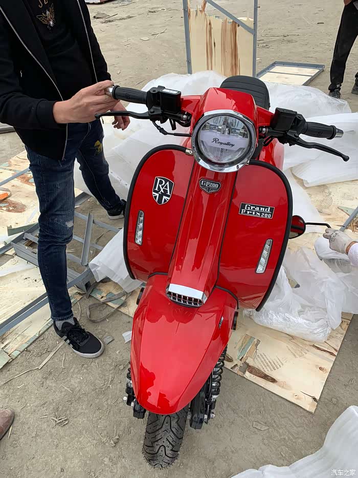 【图】复古英伦风踏板ra-gp200提车记_摩托车论坛_汽车之家论坛