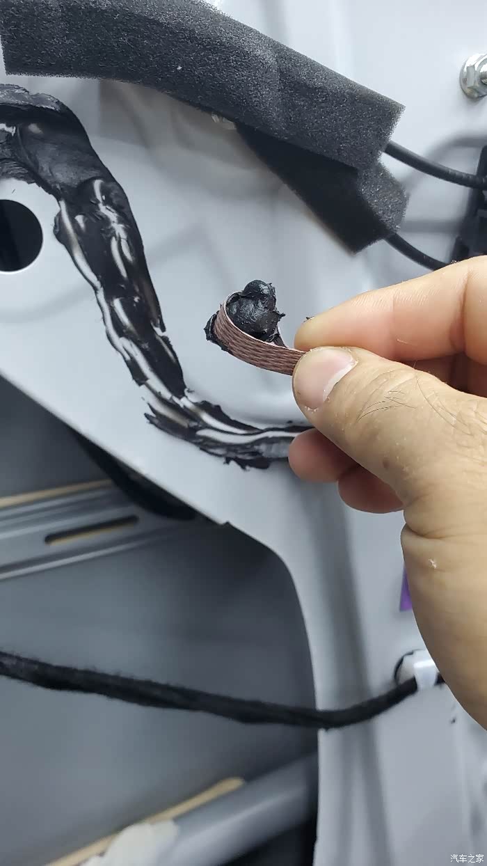 【图】尽可能详细的分享本田crv升级夹胶玻璃,做前门隔音.