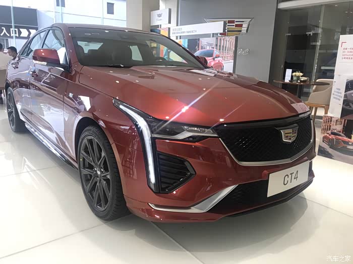 【图】到店实拍了几张照片,挺适合女性的一款车_凯迪拉克ct4论坛_汽车