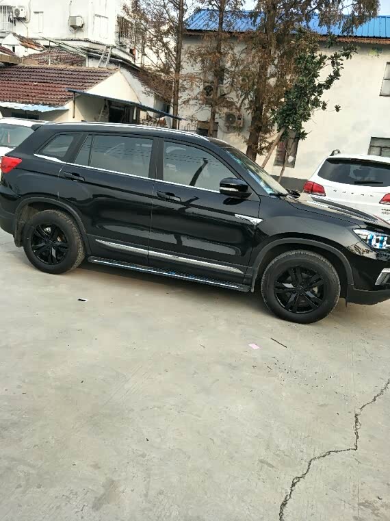 长安cs75轮毂喷成黑色不错