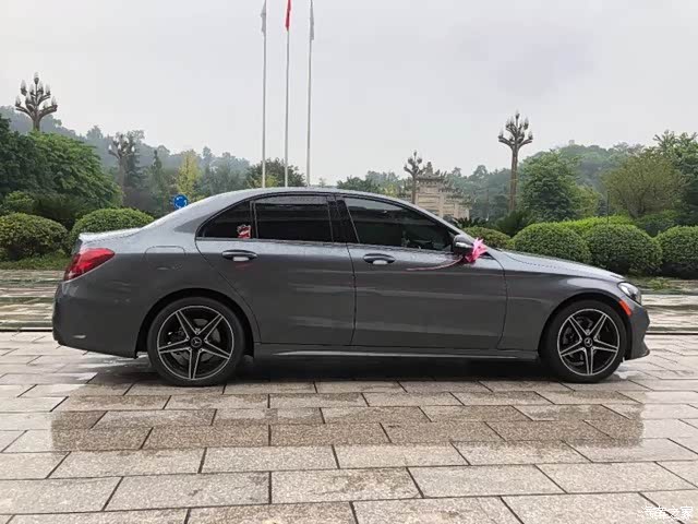 【图】求标轴c260月光石灰实车照_奔驰c级论坛_汽车之家论坛