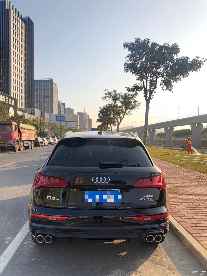 q5l改装四出真排气管_奥迪q5/q5l论坛_汽车之家论坛