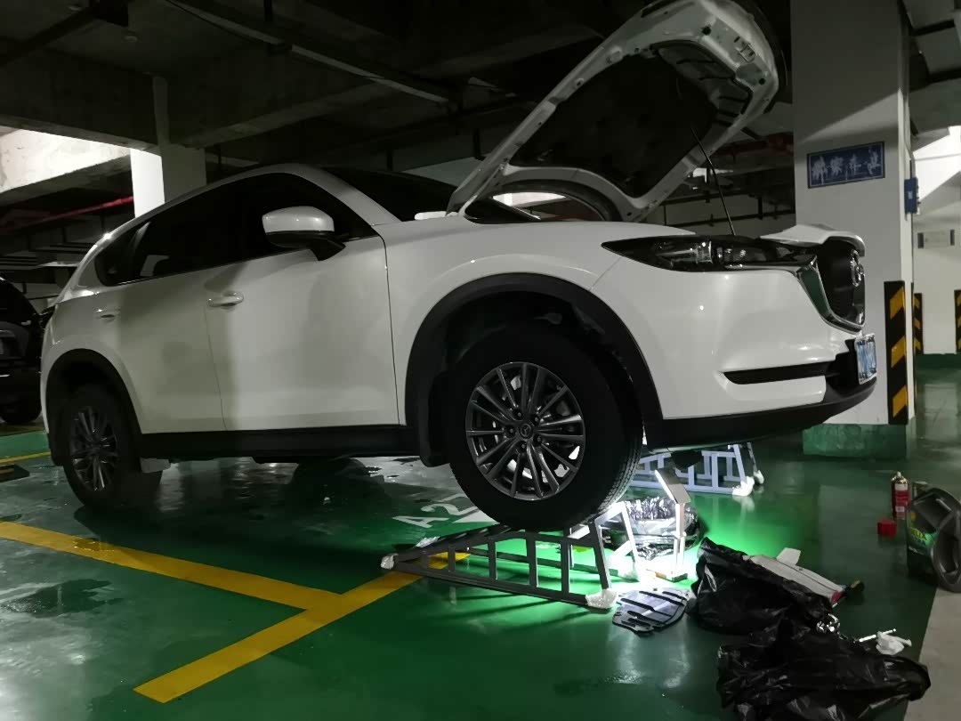 6万公里二代cx5手动挡自己做保养,更换机油和三滤_马自达cx-5论坛