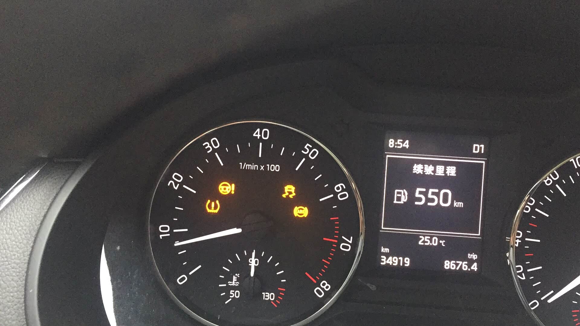 斯科达传感器故障有哪些这几个灯亮是不是传感器的问题其他还