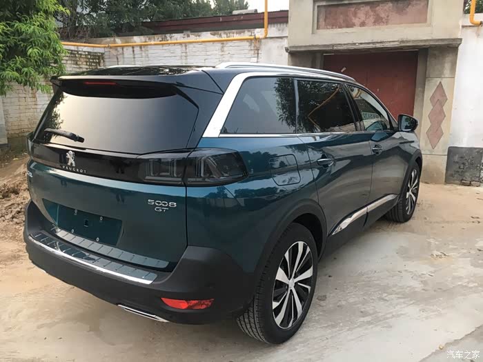 标致508老用户置换新款5008gt冰山蓝