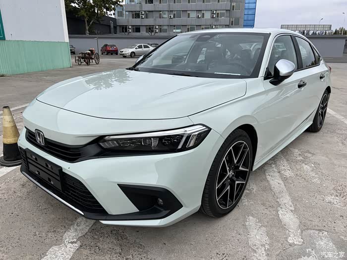 【图】思域混动顶配碧玺青提车_思域论坛_汽车之家论坛