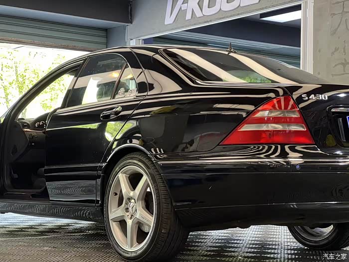 【图】入手美规标轴黑内蝴蝶奔s430_奔驰s级论坛_汽车之家论坛