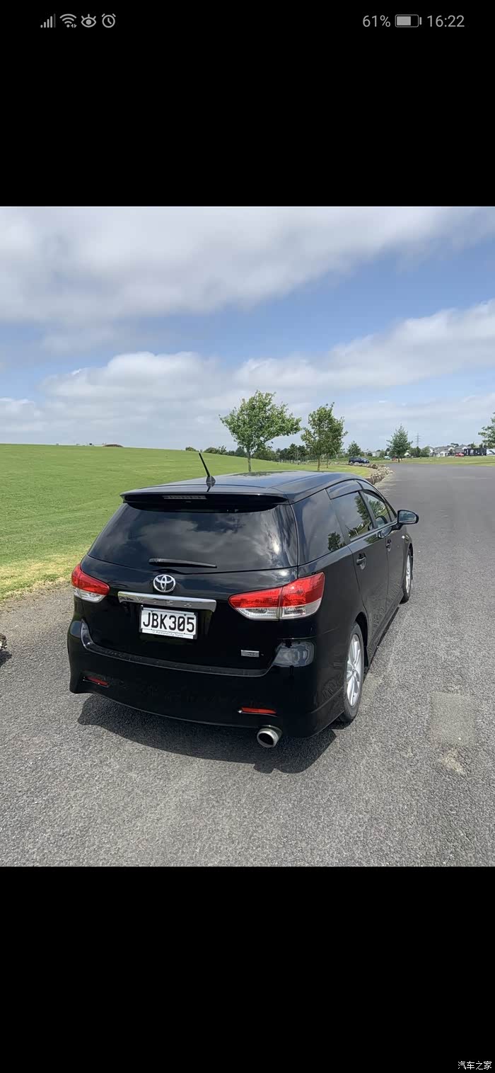 刚入手了一辆丰田wish
