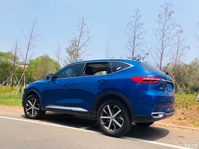 蓝色的哈弗f7真是越看越喜欢