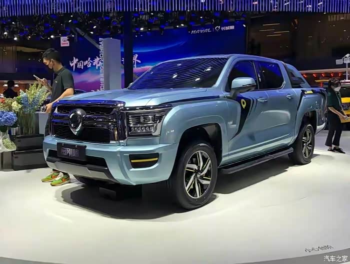 最新款式的金刚炮长城皮卡车型.