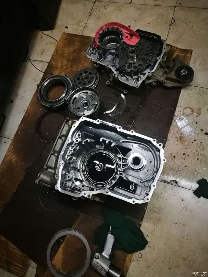 配件到了,开始修车.