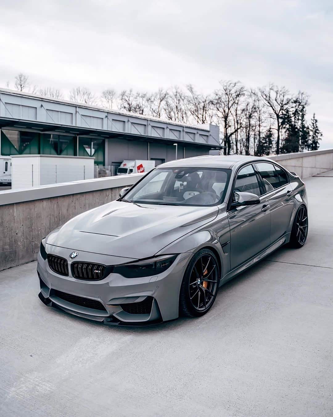 水泥灰的宝马m3 cs,细节太赞了!