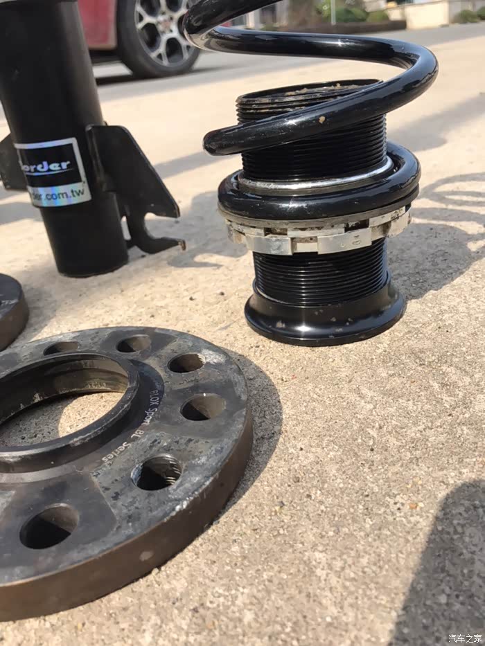 borders1避震blox法兰可调拉杆