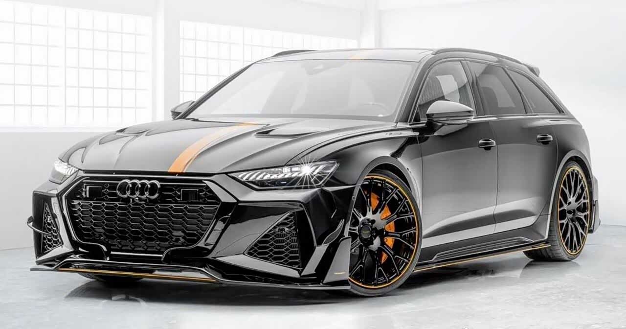 迈莎锐改装的奥迪rs6颜值确实高于原厂性能增强